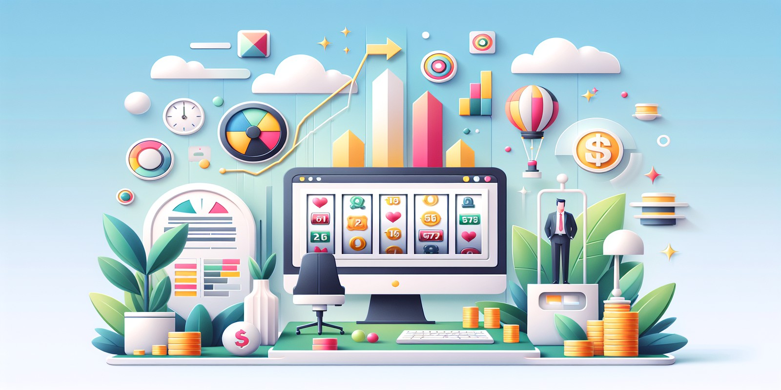 Image depicting the excitement of free slot games - Join NetBet IE for fun and strategy.